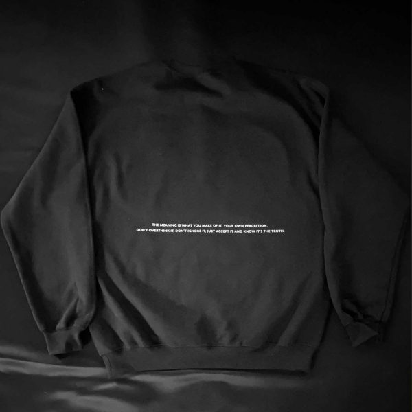 Shop - Crew Sweatshirt - Black