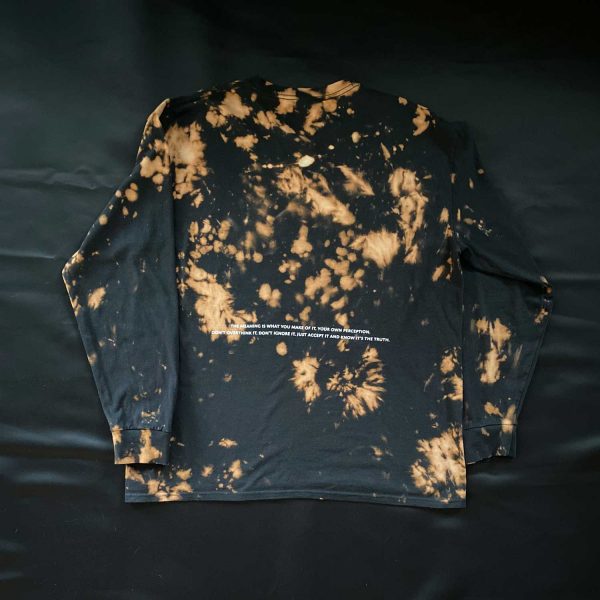 Shop - LIMITED EDITION T-Shirt Long Sleeve - Black Bleached
