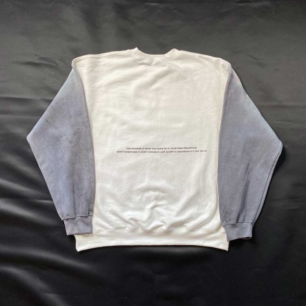 Shop - LIMITED EDITION Crew Sweatshirt White/Grey